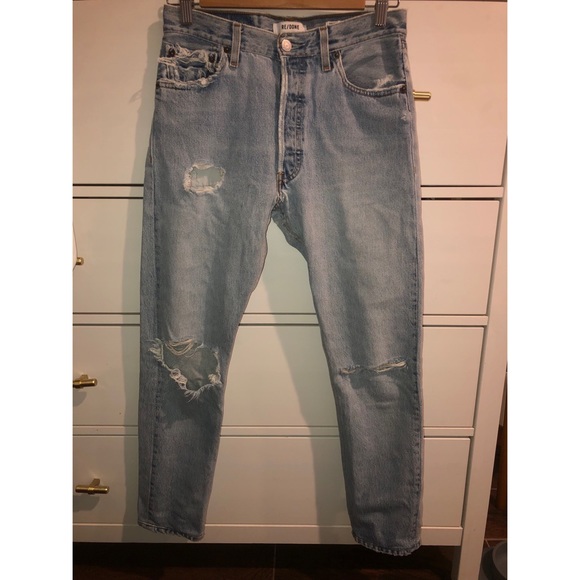Re/Done Denim Jeans - Picture 1 of 4